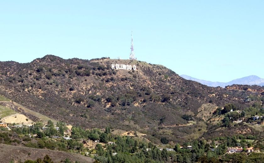 LA from above